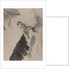Three Birds on Branch, ca. 1887 by Watanabe Seitei