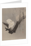 Egrets in a Tree at Night, ca. 1887 by Watanabe Seitei