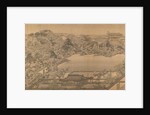 View of a Garden Villa, 18th century by After Yuan Jiang