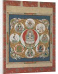 Mandala of the One-Syllable Golden Wheel, 18th century by Unknown