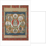 Mandala of the One-Syllable Golden Wheel, 18th century by Unknown