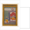Desvarati Ragini: Folio from a ragamala series , 1605-06 by Unknown