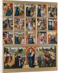 The Fifteen Mysteries and the Virgin of the Rosary by Netherlandish Painter