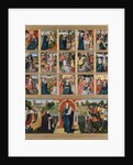 The Fifteen Mysteries and the Virgin of the Rosary by Netherlandish Painter