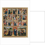 The Fifteen Mysteries and the Virgin of the Rosary by Netherlandish Painter