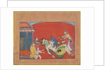 The Death of the Demoness Putana: Folio from a Bhagavata Purana Series, ca. 1610 by Unknown