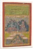 Krishna and Radha Conversing: Page from a Dispersed Gita Govinda…, 18th century by Unknown