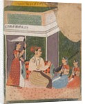 Malkos Raga: Page from a Dispersed Ragamala Series, ca. 1640-50 by Unknown