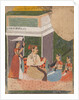 Malkos Raga: Page from a Dispersed Ragamala Series, ca. 1640-50 by Unknown