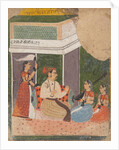 Malkos Raga: Page from a Dispersed Ragamala Series, ca. 1640-50 by Unknown