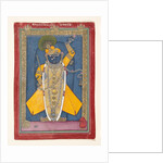 Krishna in the Form of Shri Nathji, ca. 1840 by Unknown