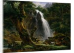 Waterfall at Mont-Dore, 1818 by Achille Etna Michallon