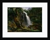 Waterfall at Mont-Dore, 1818 by Achille Etna Michallon