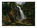 Waterfall at Mont-Dore, 1818 by Achille Etna Michallon
