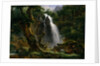 Waterfall at Mont-Dore, 1818 by Achille Etna Michallon
