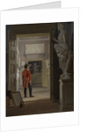The Hall of Antiquities at Charlottenborg Palace, Copenhagen, 1830 by Adam August Müller