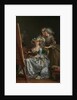 Self-Portrait with Two Pupils, Marie Gabrielle Capet and Marie Marguerite…, 1785 by Adélaïde Labille-Guiard