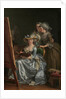 Self-Portrait with Two Pupils, Marie Gabrielle Capet and Marie Marguerite…, 1785 by Adélaïde Labille-Guiard