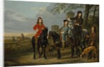 Equestrian Portrait of Cornelis and Michiel Pompe van Meerdervoort…, ca. 1652-53 by Aelbert Cuyp