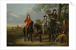 Equestrian Portrait of Cornelis and Michiel Pompe van Meerdervoort…, ca. 1652-53 by Aelbert Cuyp