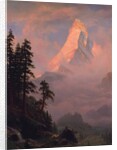 Sunrise on the Matterhorn, after 1875 by Albert Bierstadt