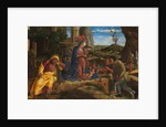 The Adoration of the Shepherds, shortly after 1450 by Andrea Mantegna