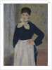 A Waitress at Duval's Restaurant, ca. 1875 by Pierre-Auguste Renoir