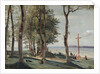 Honfleur: Calvary, ca. 1830 by Jean-Baptiste-Camille Corot
