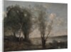 Boatman among the Reeds, ca. 1865 by Jean-Baptiste-Camille Corot