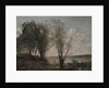 Boatman among the Reeds, ca. 1865 by Jean-Baptiste-Camille Corot