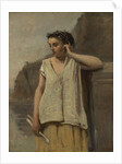 The Muse: History, ca. 1865 by Jean-Baptiste-Camille Corot