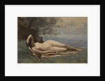 Bacchante by the Sea, 1865 by Jean-Baptiste-Camille Corot