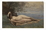 Bacchante by the Sea, 1865 by Jean-Baptiste-Camille Corot