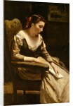 The Letter, ca. 1865 by Jean-Baptiste-Camille Corot