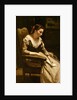 The Letter, ca. 1865 by Jean-Baptiste-Camille Corot