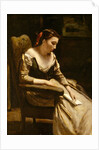 The Letter, ca. 1865 by Jean-Baptiste-Camille Corot