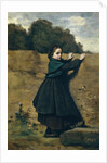 The Curious Little Girl, 1860-64 by Jean-Baptiste-Camille Corot