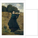 The Curious Little Girl, 1860-64 by Jean-Baptiste-Camille Corot