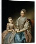 Mrs. Samuel Mifflin and Her Granddaughter Rebecca Mifflin Francis, 1777-80 by Charles Willson Peale