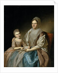 Mrs. Samuel Mifflin and Her Granddaughter Rebecca Mifflin Francis, 1777-80 by Charles Willson Peale
