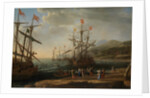 The Trojan Women Setting Fire to Their Fleet, ca. 1643 by Claude Lorrain