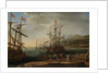 The Trojan Women Setting Fire to Their Fleet, ca. 1643 by Claude Lorrain