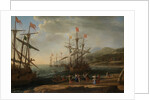 The Trojan Women Setting Fire to Their Fleet, ca. 1643 by Claude Lorrain