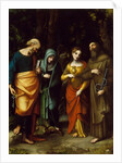 Saints Peter, Martha, Mary Magdalen, and Leonard, ca. 1515 by Correggio