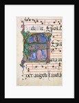Manuscript Illumination with the Assumption of the Virgin in an Initial A…, 1450-60 by Cosmè Tura