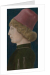 Portrait of a Young Man, 1470s by Cosmè Tura