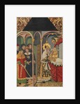 Panel with the Angel Appearing to Zacharias…, 1464-1507 by Domingo Ram
