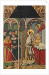 Panel with the Angel Appearing to Zacharias…, 1464-1507 by Domingo Ram
