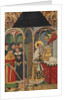 Panel with the Angel Appearing to Zacharias…, 1464-1507 by Domingo Ram