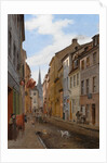 Parochialstrasse in Berlin, 1831 by Johann Philipp Eduard Gärtner